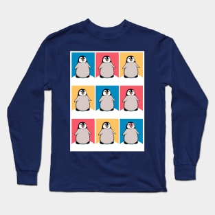 Penguin Collage Long Sleeve T-Shirt